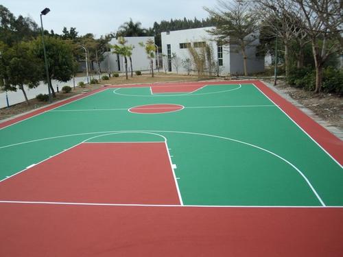 硅PU籃球場