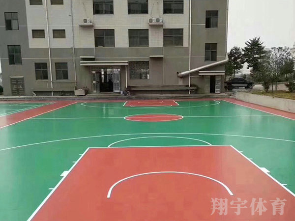 硅pu籃球場
