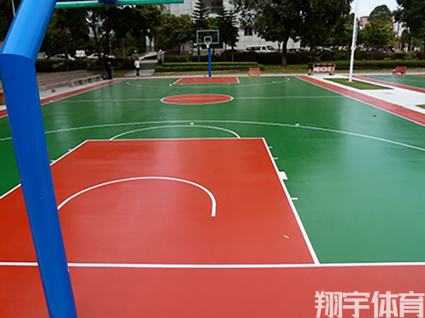 硅pu籃球場