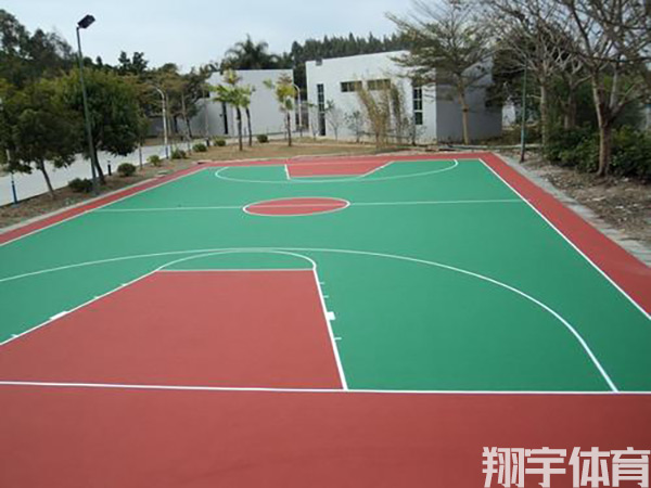 硅pu籃球場
